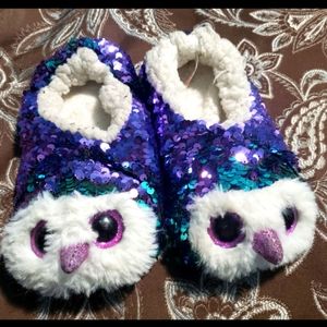 TY BEANIE BABIES SLIPPERS